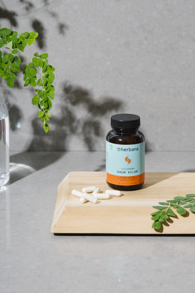 Herbana Relief Sari Daun Kelor - Herbana